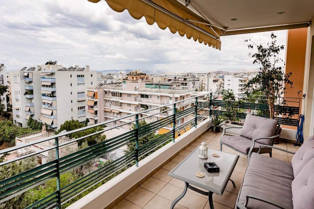 Апартаменты Pantheon Penthouse, Athens Riviera Экстерьер фото