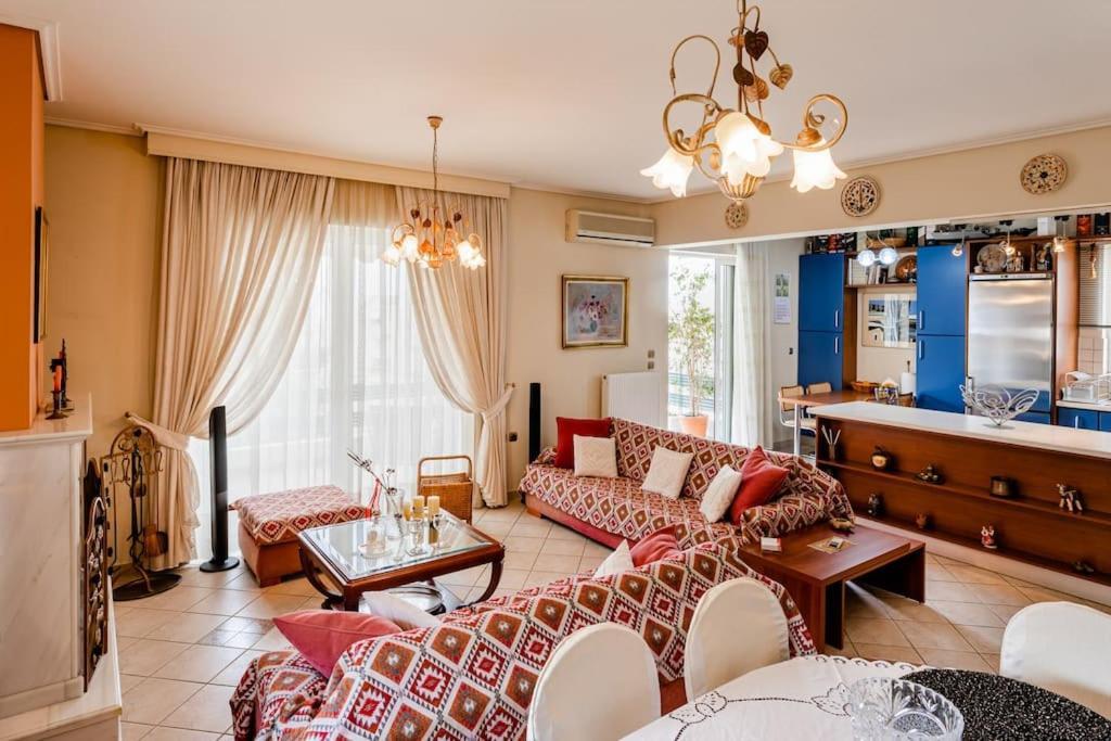 Апартаменты Pantheon Penthouse, Athens Riviera Экстерьер фото